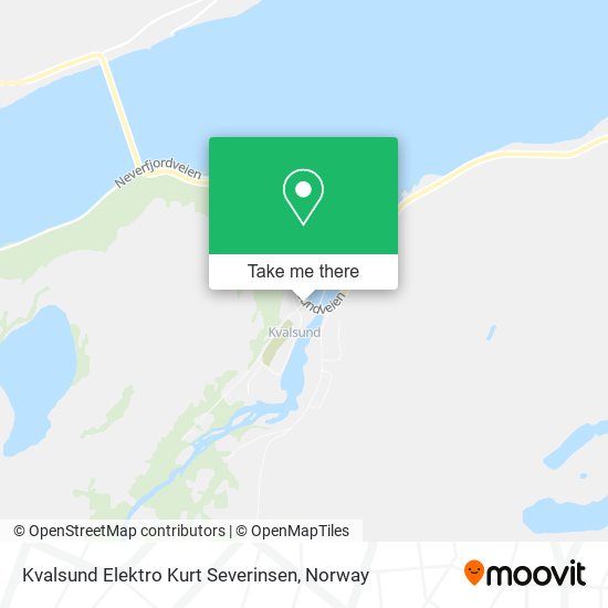 Kvalsund Elektro Kurt Severinsen map