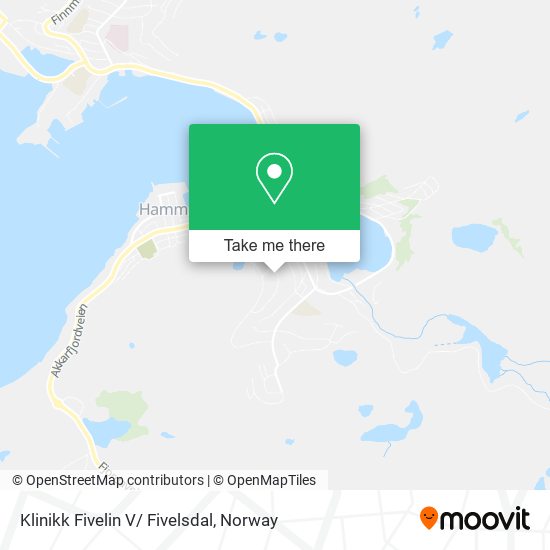 Klinikk Fivelin V/ Fivelsdal map