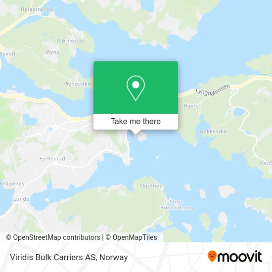 Viridis Bulk Carriers AS map