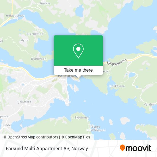 Farsund Multi Appartment AS map