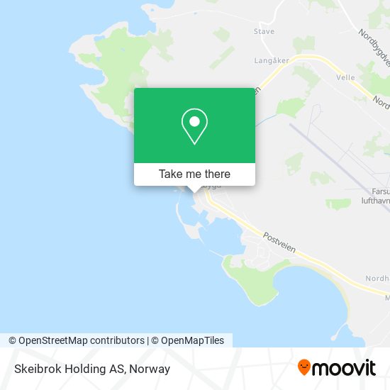 Skeibrok Holding AS map
