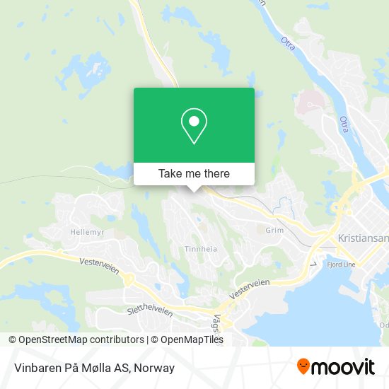 Vinbaren På Mølla AS map