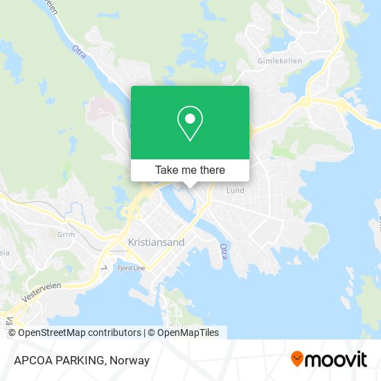 APCOA PARKING map