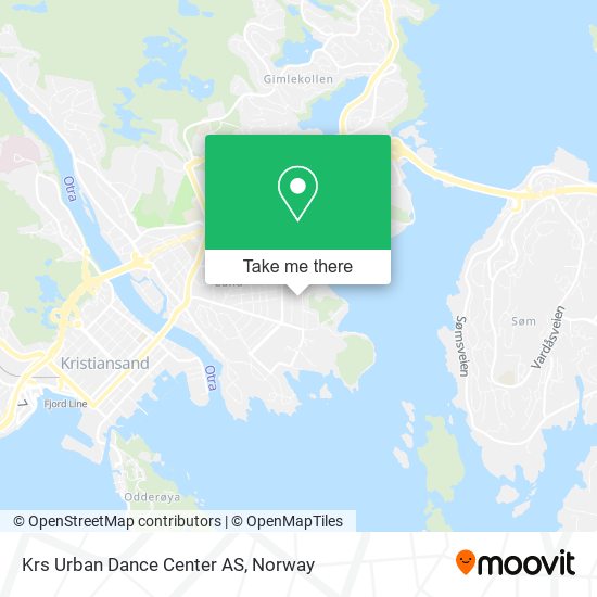 Krs Urban Dance Center AS map