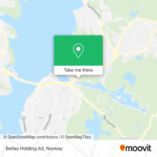 Bellas Holding AS map
