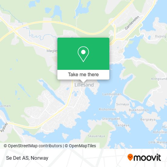 Se Det AS map