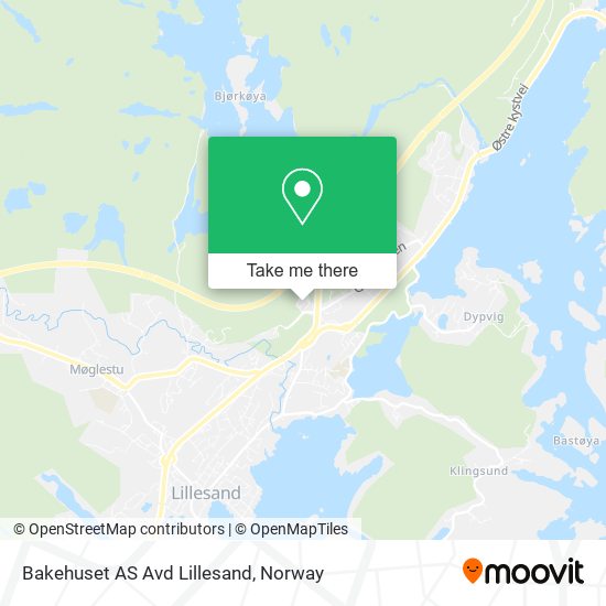 Bakehuset AS Avd Lillesand map