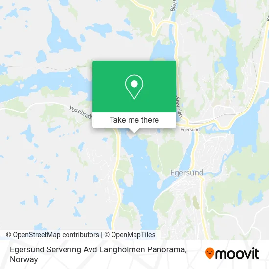 Egersund Servering Avd Langholmen Panorama map