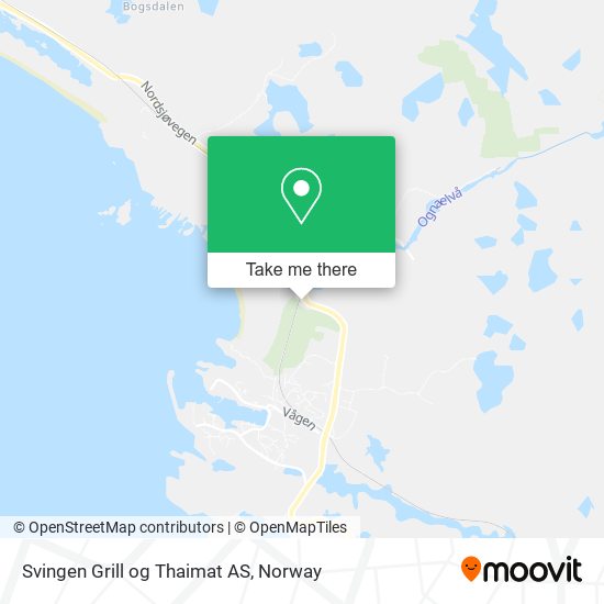 Svingen Grill og Thaimat AS map
