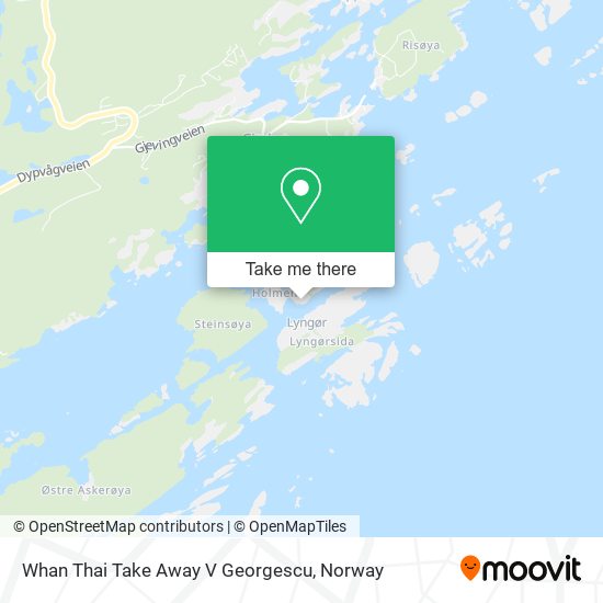 Whan Thai Take Away V Georgescu map