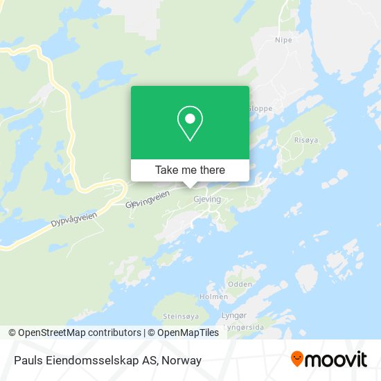 Pauls Eiendomsselskap AS map