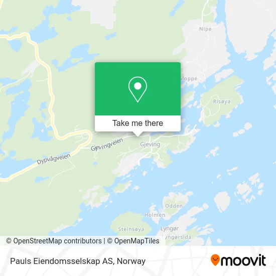 Pauls Eiendomsselskap AS map