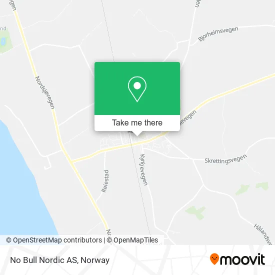 No Bull Nordic AS map