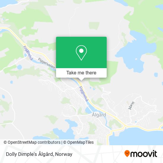 Dolly Dimple's Ålgård map