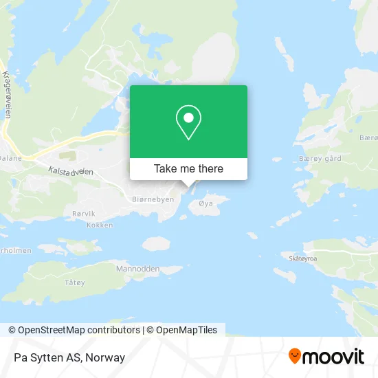 Pa Sytten AS map