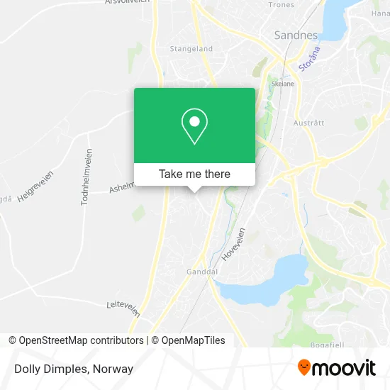 Dolly Dimples map