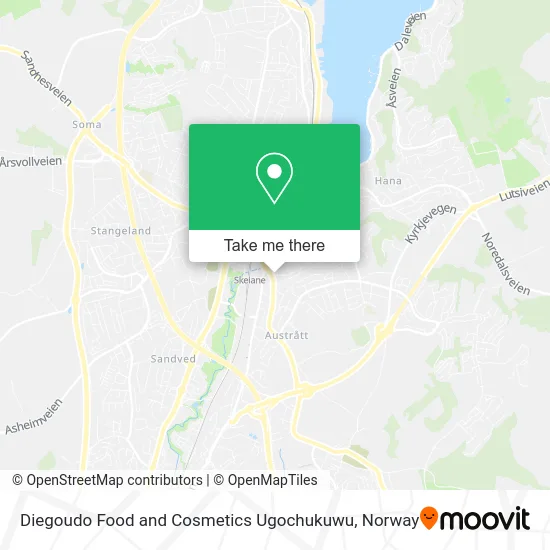 Diegoudo Food and Cosmetics Ugochukuwu map