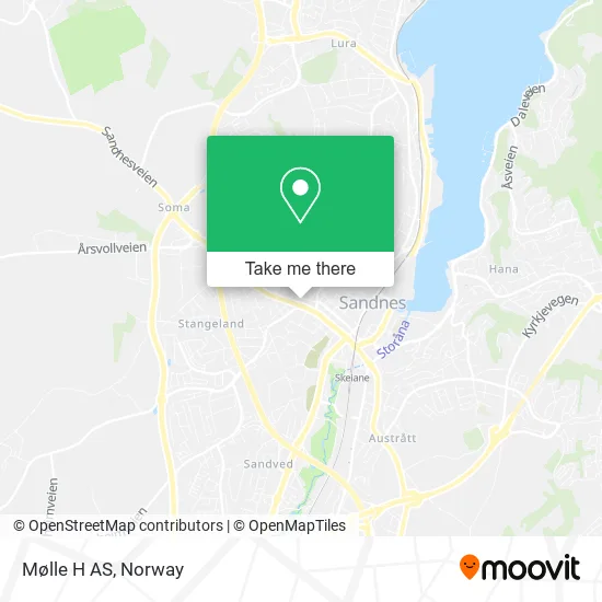 Mølle H AS map