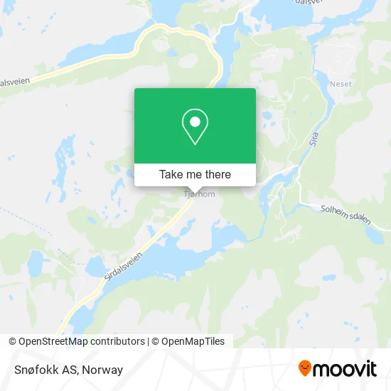 Snøfokk AS map