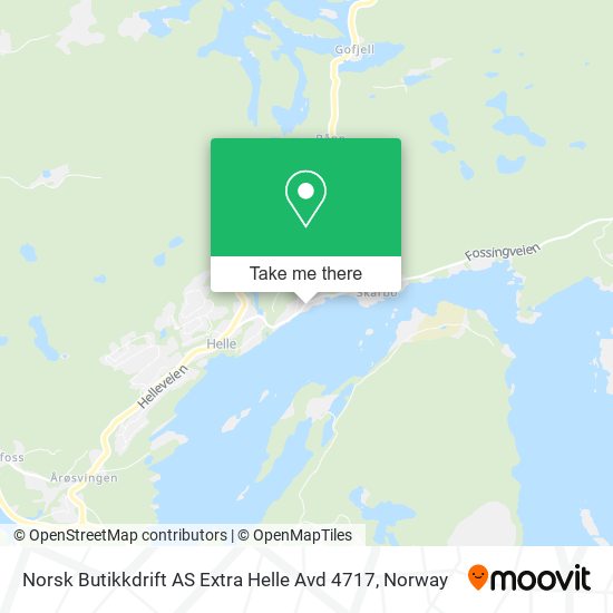 Norsk Butikkdrift AS Extra Helle Avd 4717 map