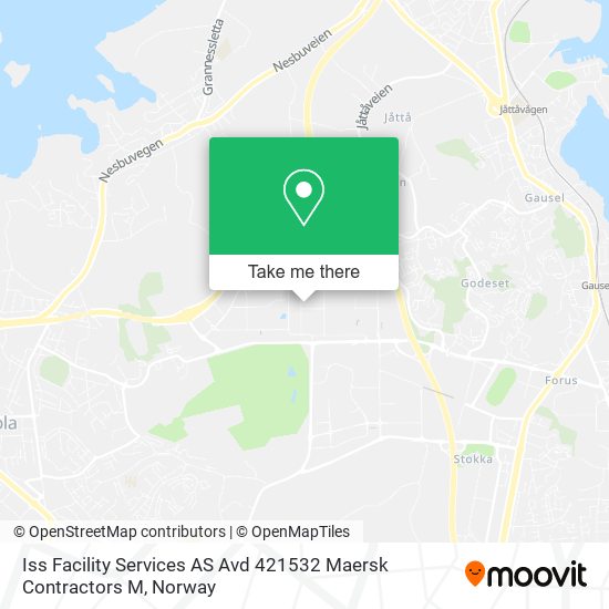Iss Facility Services AS Avd 421532 Maersk Contractors M map