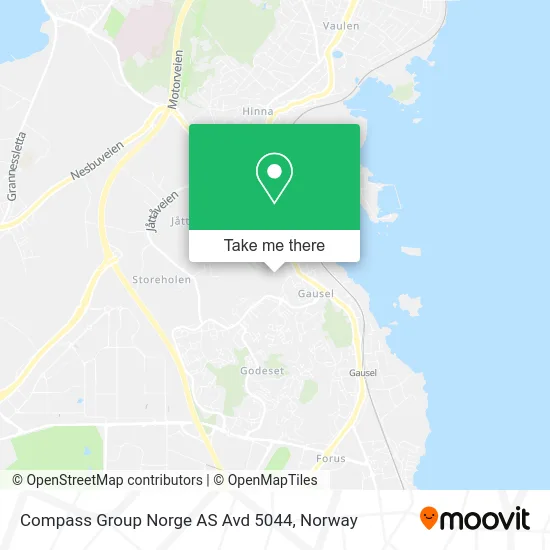 Compass Group Norge AS Avd 5044 map