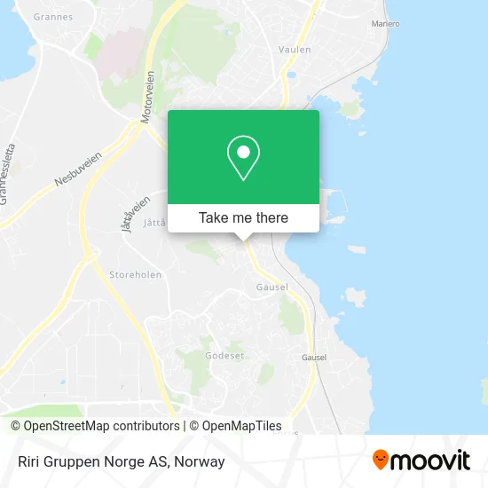Riri Gruppen Norge AS map