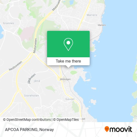 APCOA PARKING map