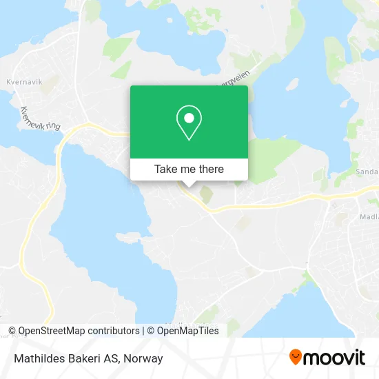 Mathildes Bakeri AS map
