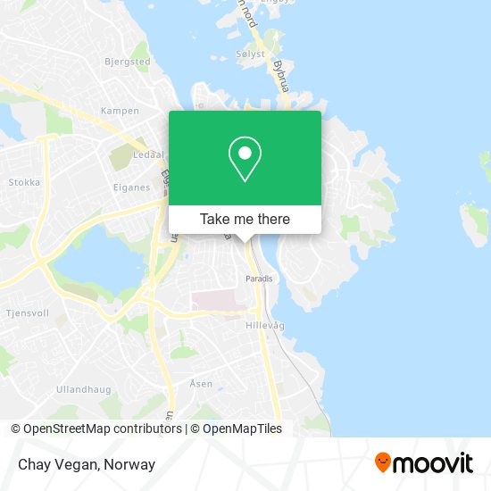 Chay Vegan map