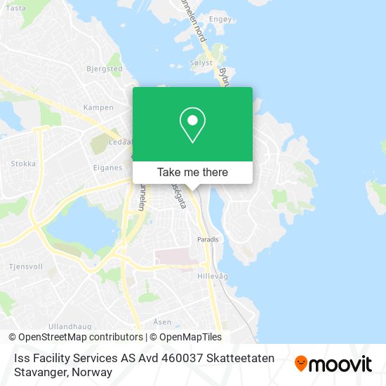Iss Facility Services AS Avd 460037 Skatteetaten Stavanger map