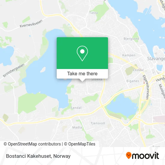 Bostanci Kakehuset map