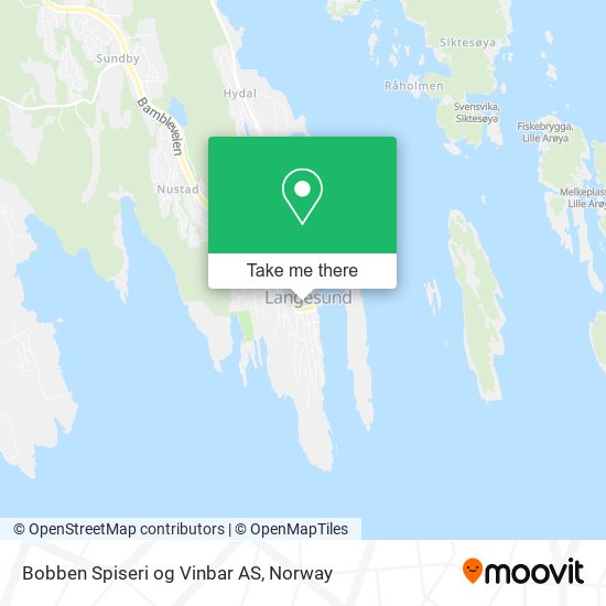 Bobben Spiseri og Vinbar AS map