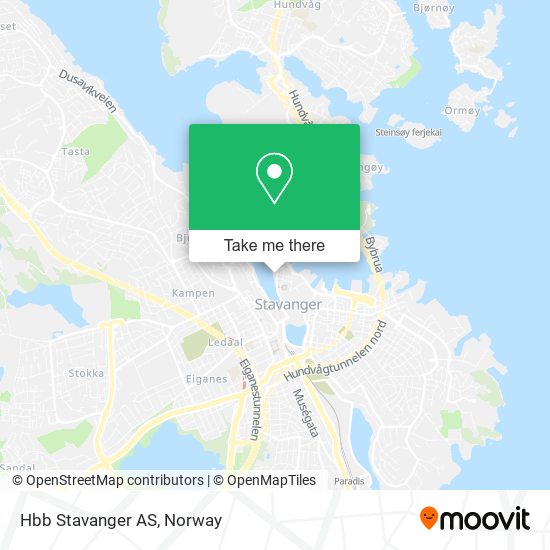Hbb Stavanger AS map