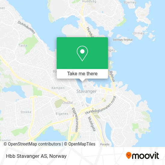 Hbb Stavanger AS map