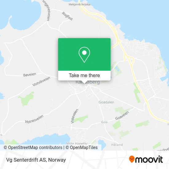 Vg Senterdrift AS map