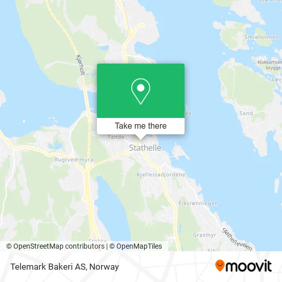 Telemark Bakeri AS map