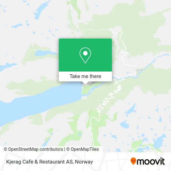 Kjerag Cafe & Restaurant AS map