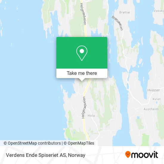 Verdens Ende Spiseriet AS map