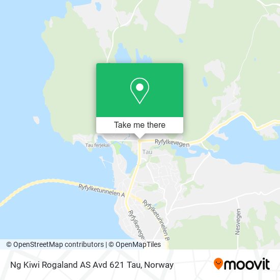 Ng Kiwi Rogaland AS Avd 621 Tau map