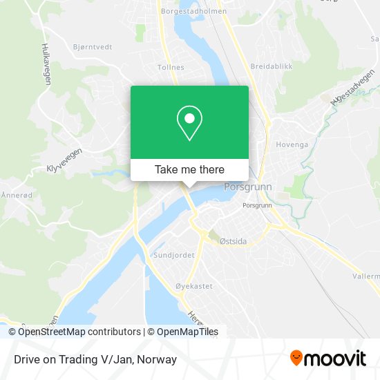 Drive on Trading V/Jan map
