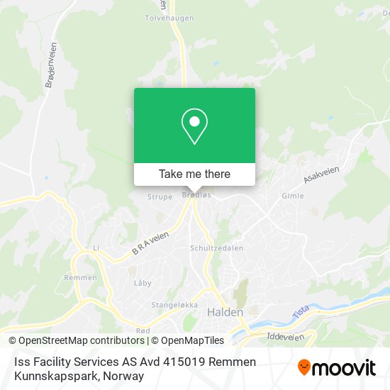 Iss Facility Services AS Avd 415019 Remmen Kunnskapspark map
