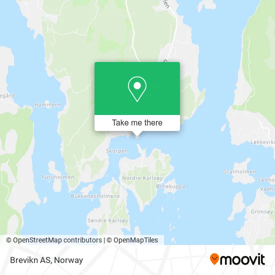 Brevikn AS map
