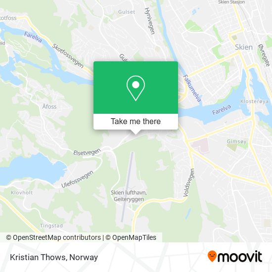 Kristian Thows map