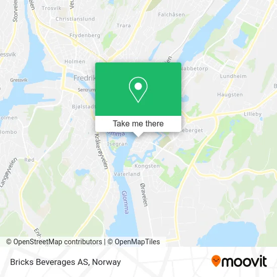 Bricks Beverages AS map