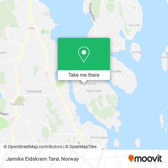 Jannike Eidskrem Tørø map