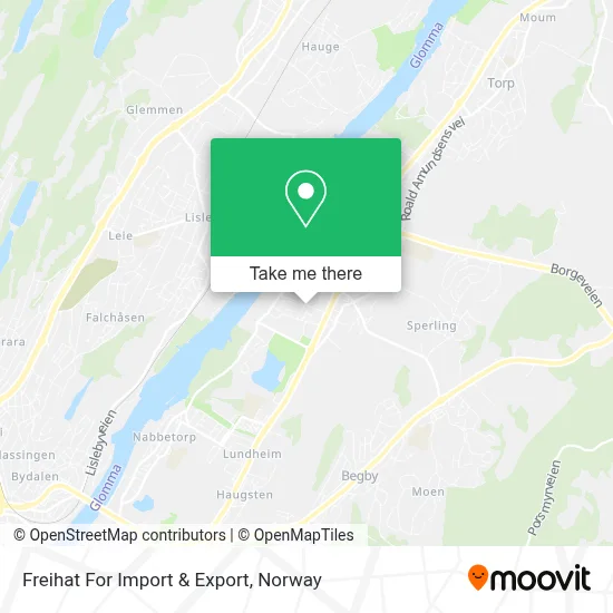 Freihat For Import & Export map
