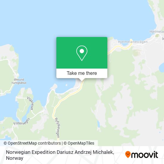 Norwegian Expedition Dariusz Andrzej Michalek map