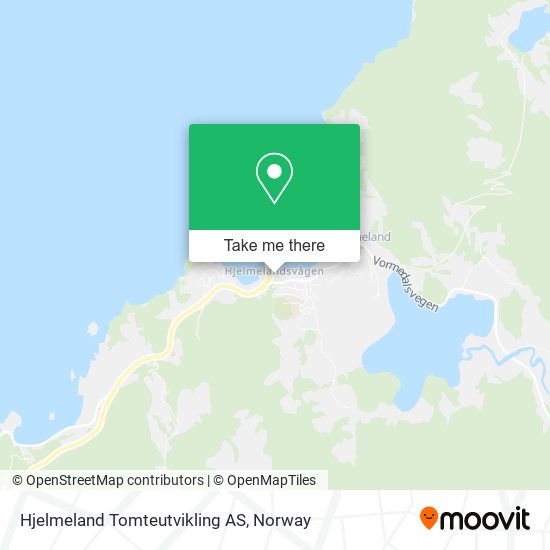 Hjelmeland Tomteutvikling AS map