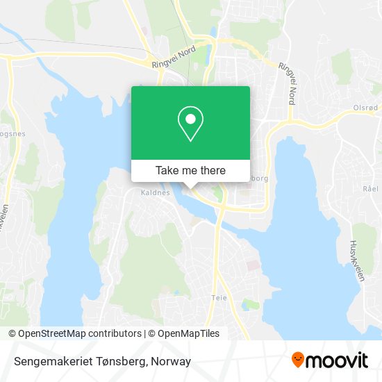 Sengemakeriet Tønsberg map